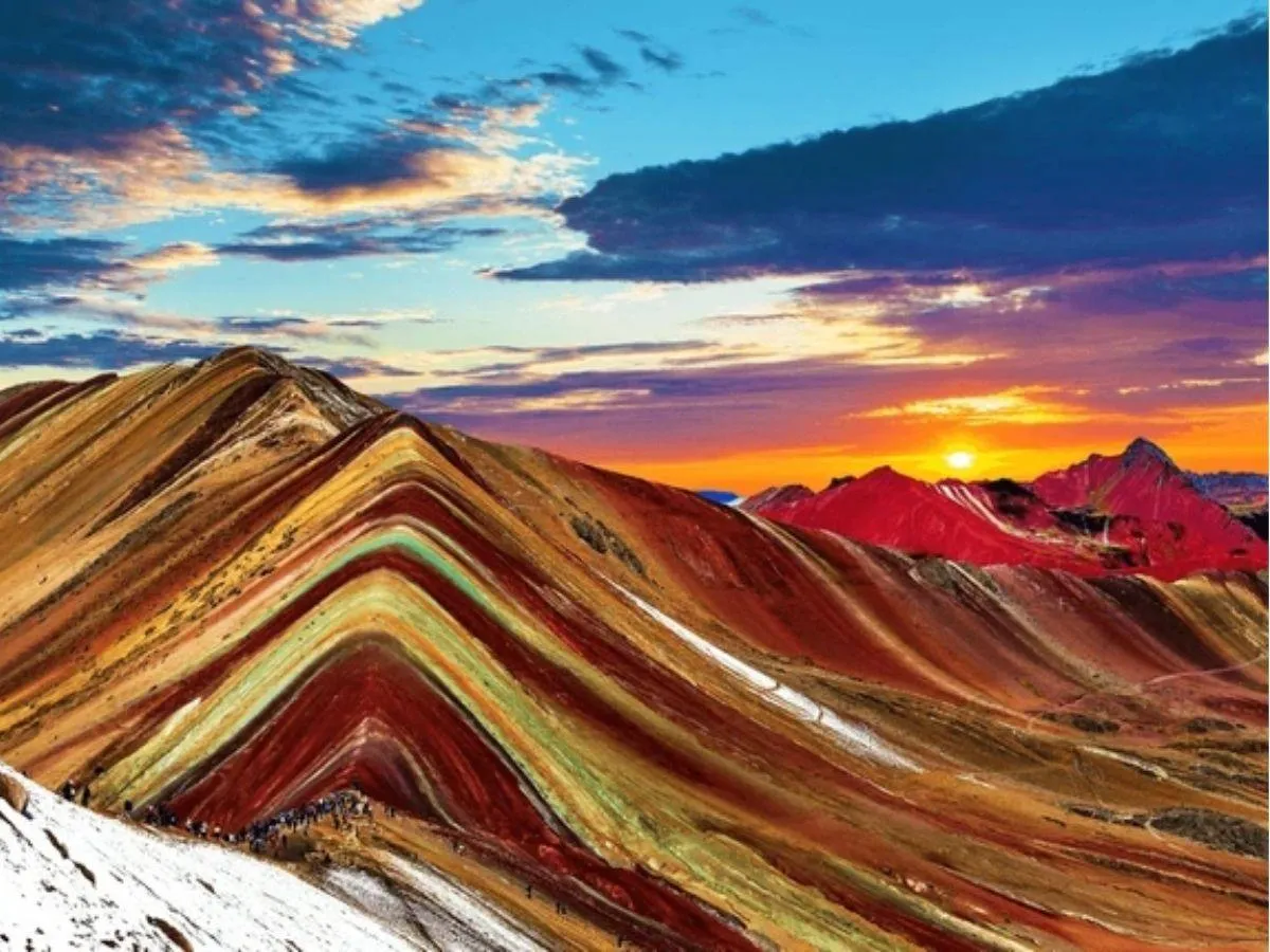 Rainbow Mountains